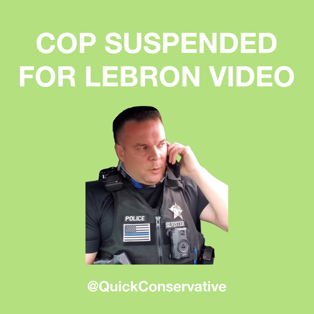 Cop Suspended Lebron Video