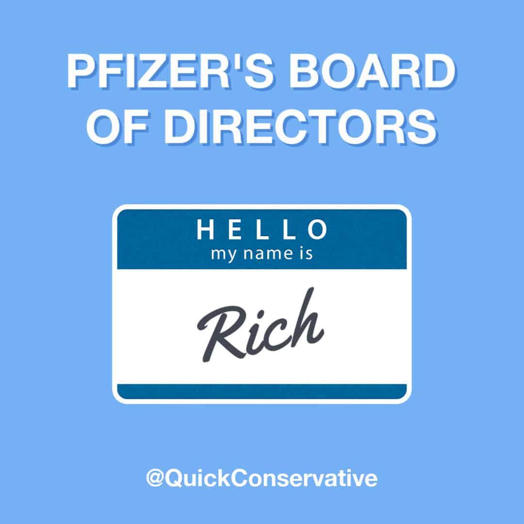 pfizers board of directors