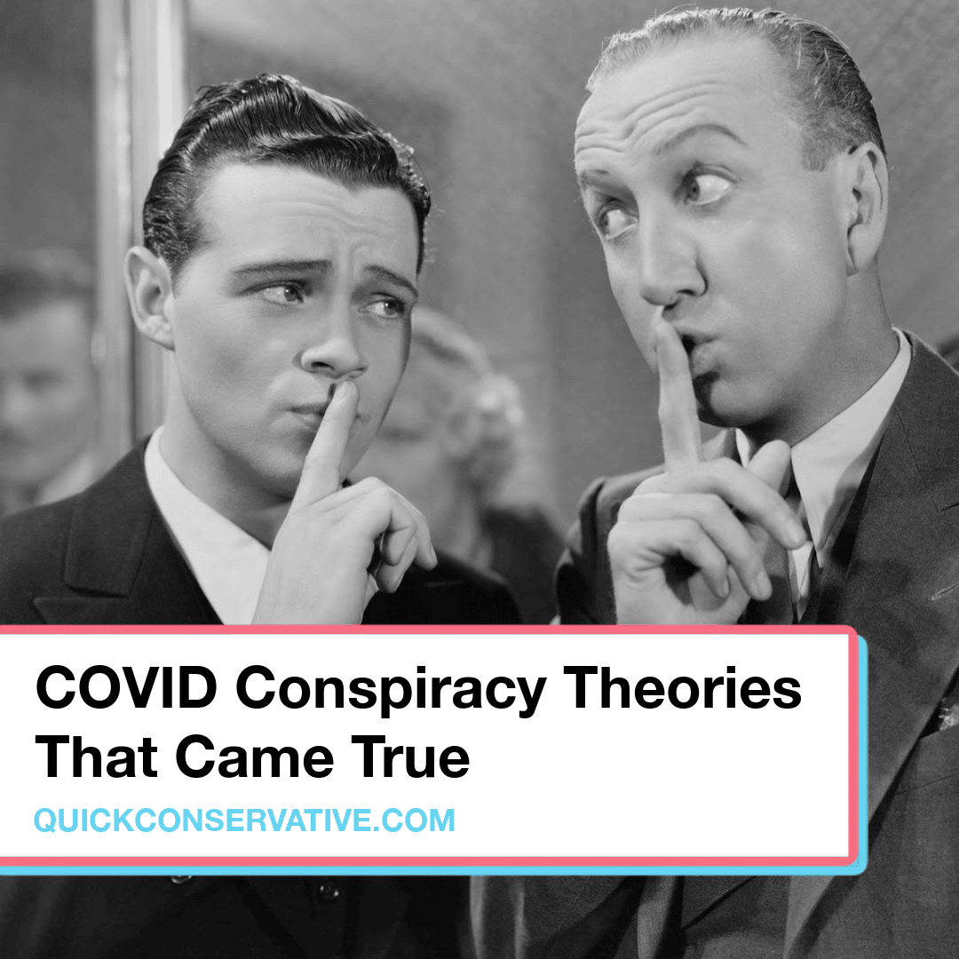 covid conspiracies that came true