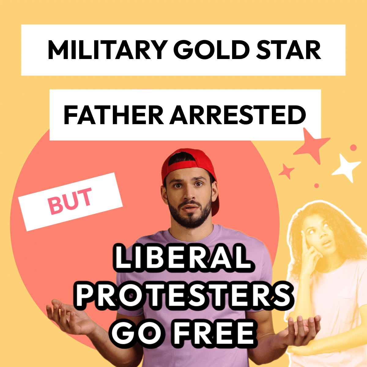 gold star father arrest SOTU Afghanistan